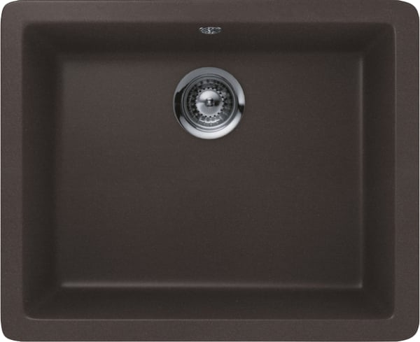 Мойка кухонная Schock Quadro 700521U 60 (N-100) Cristalite мокка