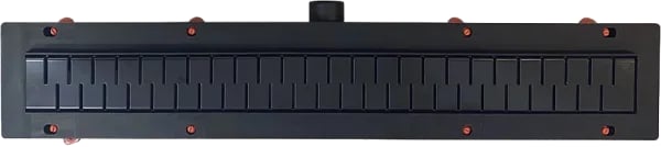 Душевой трап (лоток) Veconi Medium B 550 черный матовый