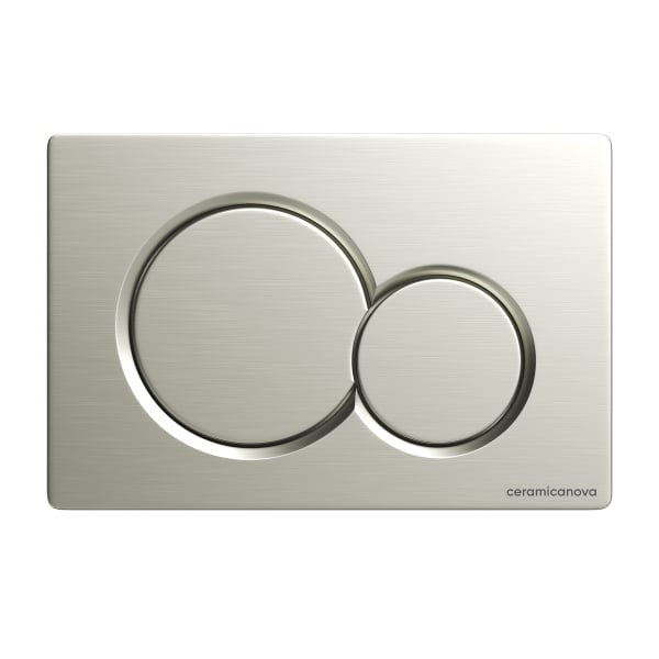Кнопка смыва Ceramicanova Balance Circle CN12-003BN брашированный никель