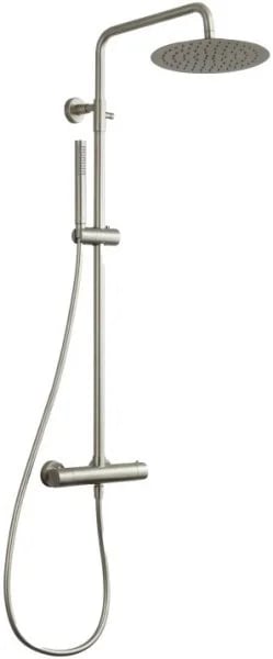 Душевая стойка Splendy Relax P RP208XTR25C1NB, с термостатом, брашированный никель