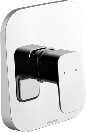 Встраиваемый смеситель Ravak 10° Free X070137 нержавеющая сталь