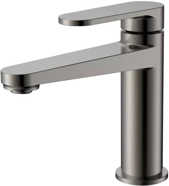 Смеситель для раковины AQUAme Novara AQM6910GM, вороненая сталь
