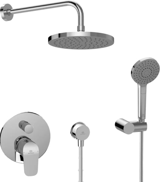 Душевой комплект Ideal Standard Ceraflex BC447AA, С ВНУТРЕННЕЙ ЧАСТЬЮ