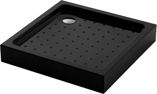 Поддон для душа Veconi Tezeo acrylic TZ-52B 100x100, черный