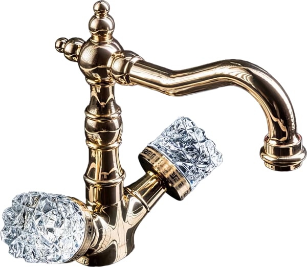 Смеситель для раковины Boheme Crystal 292-CRST