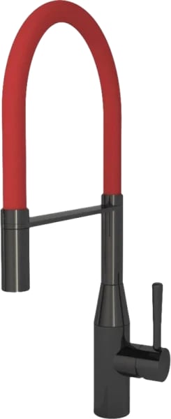 Смеситель для кухни Seaman Visconti SSL-7671-GL gun light, red