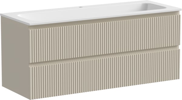 Тумба под раковину Sancos Snob R 120 подвесная Beige soft (капучино), SNR120CE