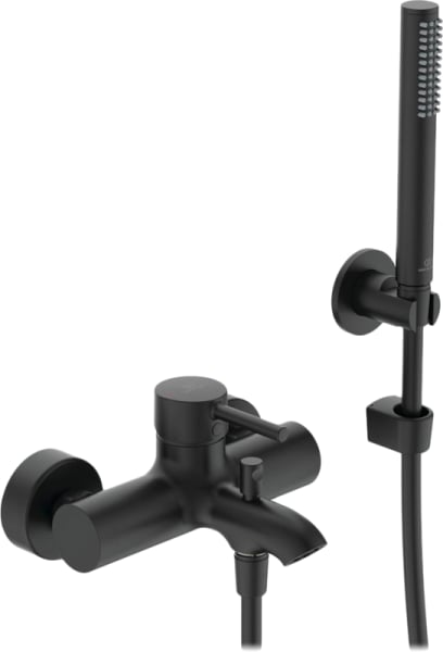 Смеситель для ванны с душем Ideal Standard Ceraline BC270XG, черный