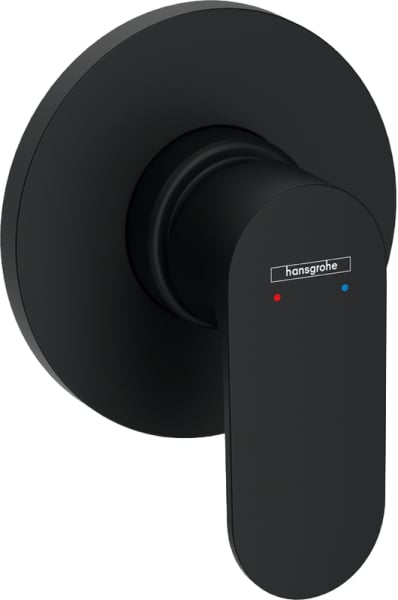 Встраиваемый смеситель Hansgrohe Rebris S 72648670 С ВНУТРЕННЕЙ ЧАСТЬЮ, черный мато