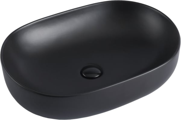 Накладная раковина Vincea VBS-113MB 60 матовая черная