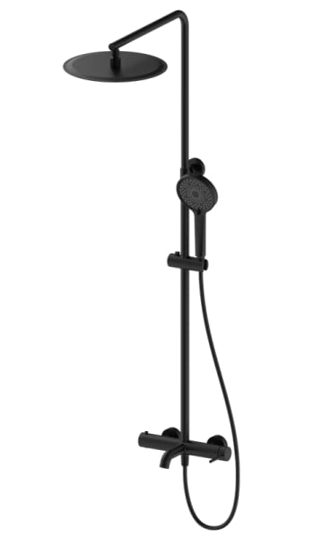 Душевая стойка Wonzon & Woghand STICK WW-88739017-MB, матовая черная