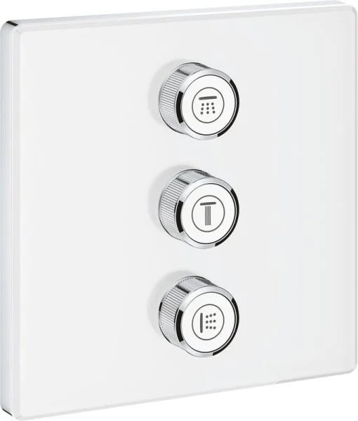 Переключатель потоков Grohe Grohtherm SmartControl 29158LS0 на три потребителя, moon white
