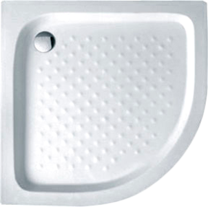 Поддон для душа Cezares Tray TRAY-A-R-80-550-15-W R 80x80, с сифоном