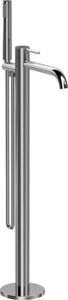 Напольный смеситель для ванны с душем Vincea Desire VTF-1DCH, хром