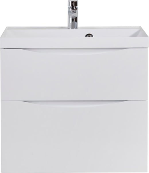 Тумба под раковину без столешницы BelBagno Marino H60 bianco lucido, 70 см