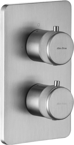 Термостатический смеситель встраиваемый Allen Brau Priority 5.31213-BN С ВНУТРЕННЕЙ ЧАСТЬЮ, браширов