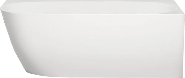 Ванна из искусственного камня Salini Sofia Corner R 170x85 см, угловая, правая, пристенная, белая, а