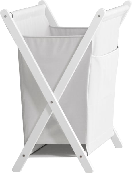 Корзина для белья Wasserkraft Nau WB-773-L белая