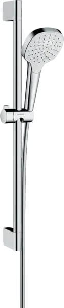 Душевой гарнитур Hansgrohe Croma Select E 26584400, белый, хром