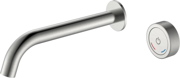 Смеситель для раковины Boheme Tech 158/2-NB С ВНУТРЕННЕЙ ЧАСТЬЮ, nikel brush