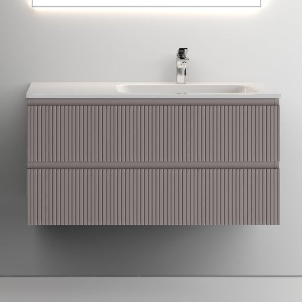 Тумба с раковиной Sancos Snob T 100 см, R, doha soft