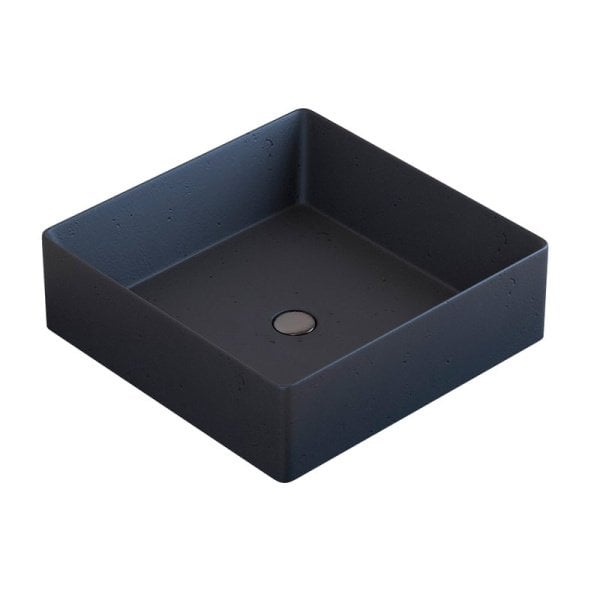 Накладная раковина Uperwood Square 291020211 39х39 см, графит