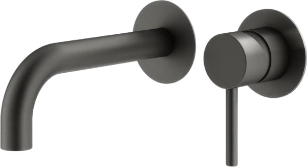 Смеситель для раковины Plumberia Selection Ixo KITXO1135GR210 С ВНУТРЕННЕЙ ЧАСТЬЮ, матовый графит
