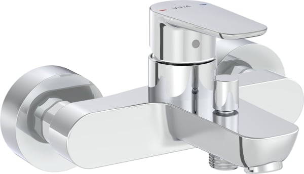 Смеситель для ванны с душем VitrA Flow Soft A42946EXP, хром