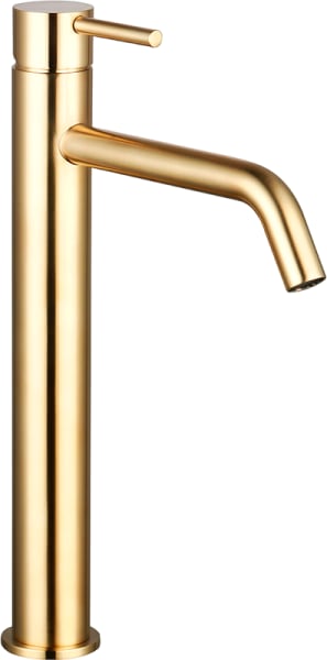 Смеситель для раковины AQUAme Siena AQM6214GG глянцевое золото