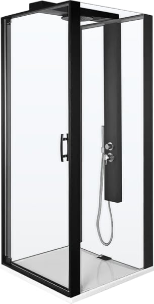 Душевая кабина VitrA Zest 56930023000, 90x90 см, R, с низким поддоном, без крыши