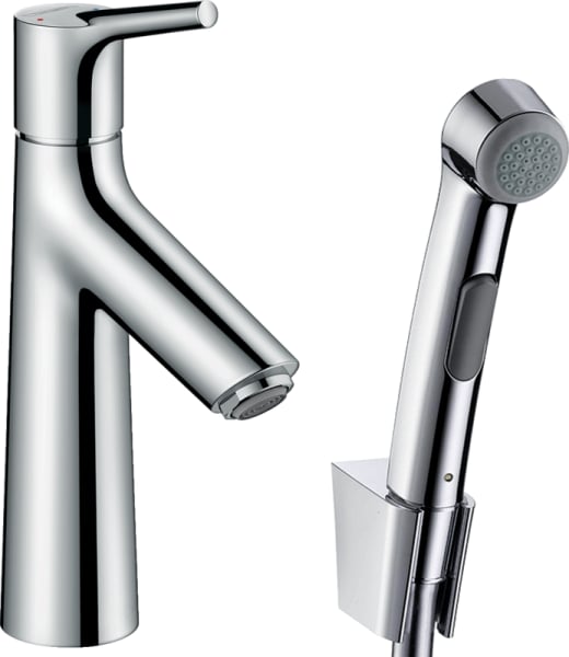 Смеситель для раковины Hansgrohe Talis S 72290000 с гигиеническим душем, хром