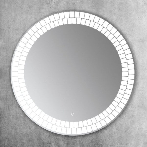 Зеркало круглое Art&Max Аcerra 77 с LED-подсветкой, 6000К
