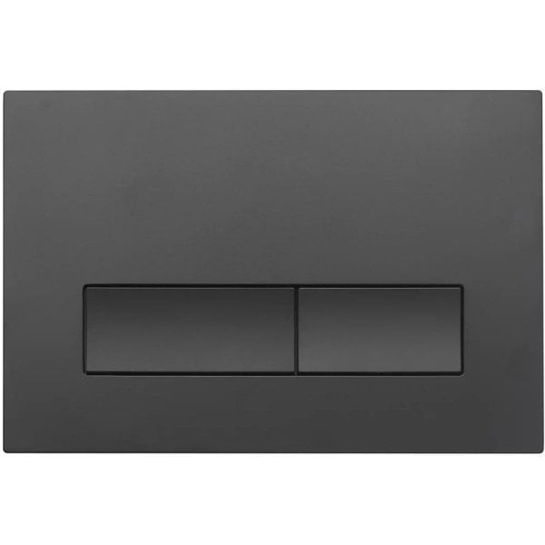 Кнопка смыва для инсталляции Veconi Flush V1 пластик, цвет матовый черный