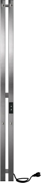 Полотенцесушитель электрический Indigo Style Pro LSPRE120-10GFMRt graphite metallic