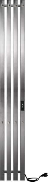 Полотенцесушитель электрический Indigo Style 4 PRO LSPRE120-18GFMRt graphite metallic