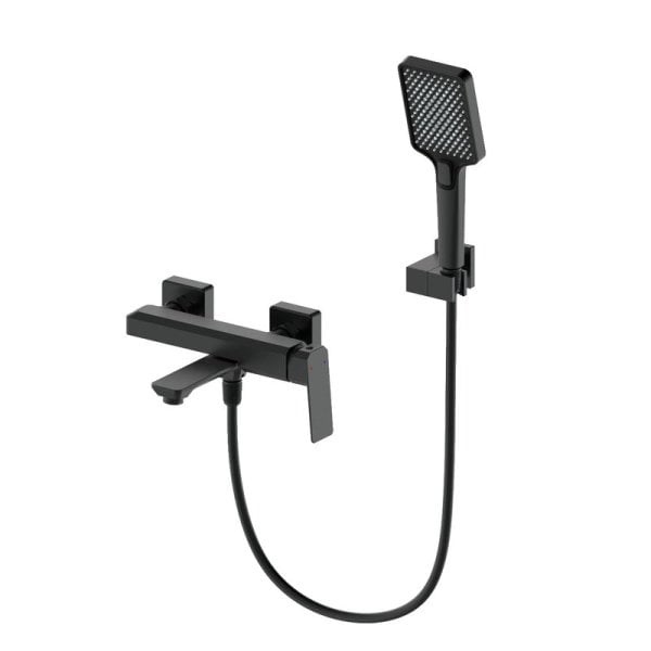 Смеситель для ванны с душем Wonzon & Woghand WW-88639011-MB, матовый черный