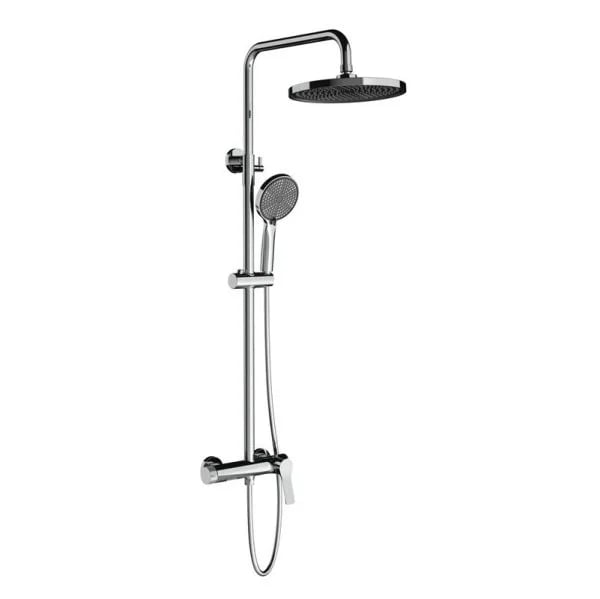 Душевая стойка Vincea Arco VSFS-4AR1CH, с изливом, хром