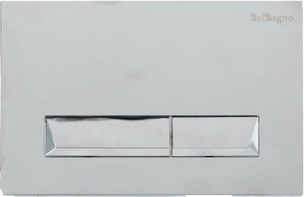 Кнопка смыва BelBagno Marmi BB010-MR-CHROME хром глянцевый