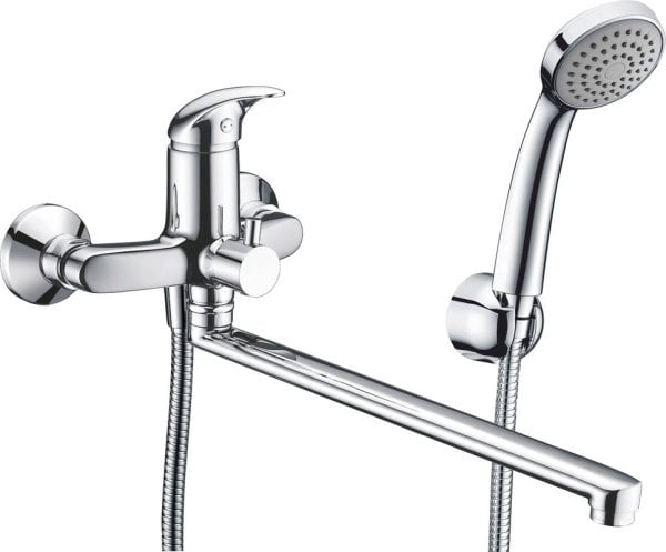 Смеситель с длинным изливом для ванны Wasserkraft Isen 2602L