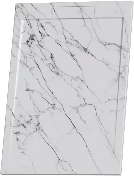 Поддон для душа RGW Stone Tray STL MW 100x80, белый мрамор