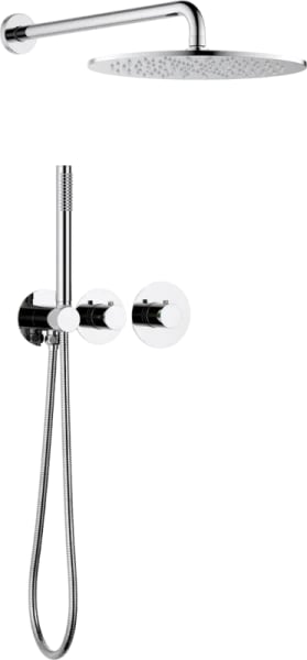 Душевой комплект Timo Saona SX-2359/00SM, С ВНУТРЕННЕЙ ЧАСТЬЮ, с термостатом, хром