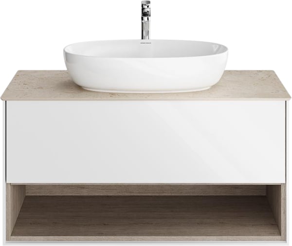 Тумба под раковину без столешницы KERAMA MARAZZI Plaza Modern 100 белая