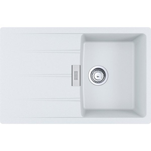 Мойка кухонная Franke Maris Centro CNG 611/211-78 белая
