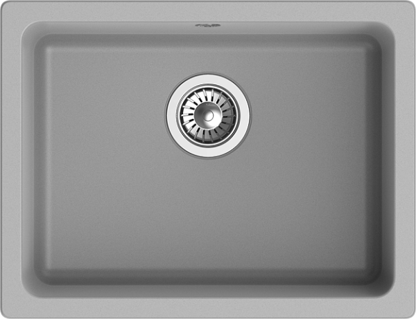 Мойка кухонная Rivelato Berkana BK-50 grigio metallizzato