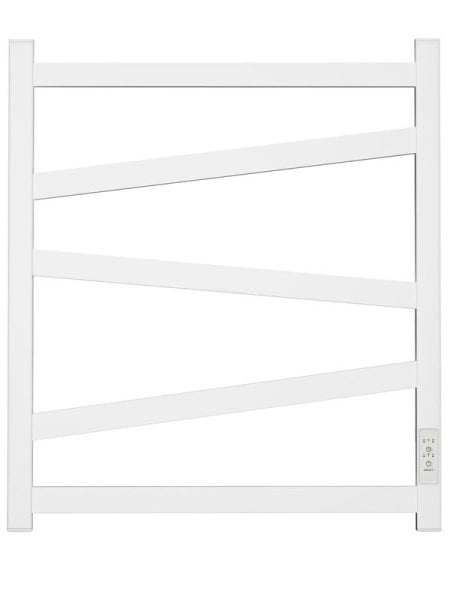 Полотенцесушитель электрический APEXTERMO Генезис GN00165WM 60x55 см, подключение справа, слева, скр