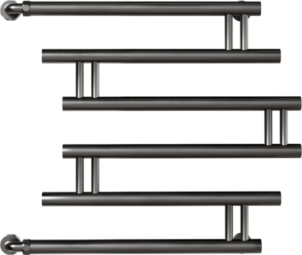 Полотенцесушитель водяной Indigo Zip FZW50-50GNSK3 gun metal