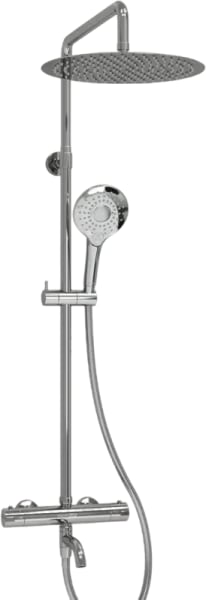 Душевая стойка Wasserkraft Berkel A188.116.101.087.CH Thermo, с термостатом, хром