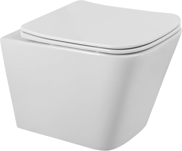 Унитаз подвесной BelBagno Ardente-R BB520CH-TOR BB3103/3106SC с микролифтом, безободковый, глянцевый