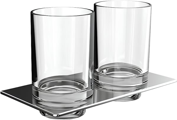 Стакан Emco Art 1625 001 00 двойной, хром