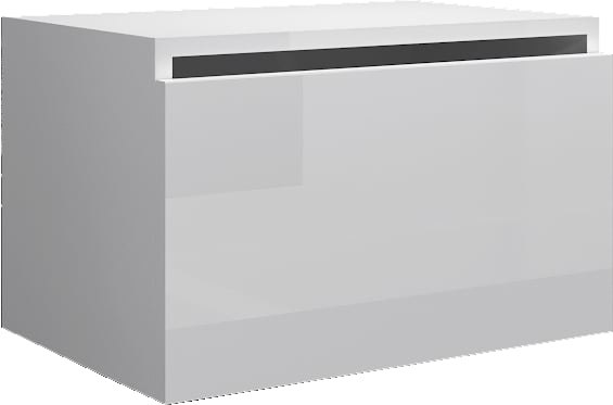 Тумба Armadi Art Flat Valessi Uno-S 60 белый глянец